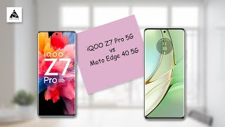 iQOO Z7 Pro 5G vs Motorola Moto Edge 40 5G | Full Phone Comparison || SKTek