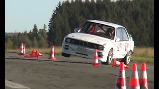 Rennslalom Flugplatz Höxter 2005 Gruppe H 2000 BMW M3//Opel Kadett C