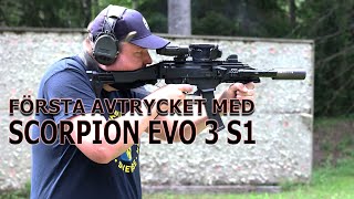 Första avtrycket med CZ Scorpion Evo 3 S1