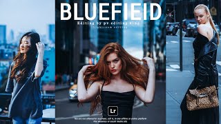 How to edit Bluefield Photo Editing Lightroom Mobile || Lightroom Cinematic Colour Filter Tutorial