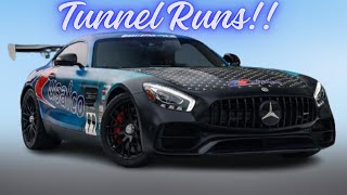 900HP AMG GT3 (3) FUN TUNNEL RUNS