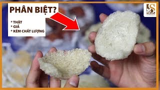 Phân biệt yến sào thật giả yến sào kém chất lượng | Samoza