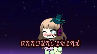 announcement