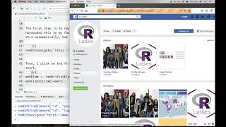 Using RSelenium to scrape photos from Facebook