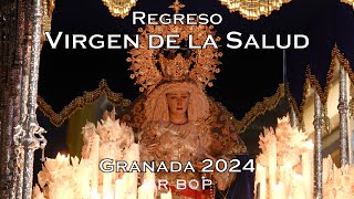 [4K] VIRGEN DE LA SALUD (SALESIANOS) | UM ANGELES | GRANADA 2024