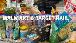 Large Walmart Grocery Haul + Target pick up order | VEGAN FAMILY