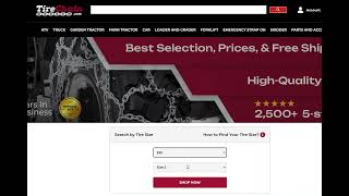 TireChain.com Selector Tutorial
