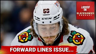 Chicago Blackhawks Sleepy In 3-1 Loss To Seattle Kraken, + HUGE Forward Lines Issue