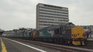 Trains at Plymouth and Exeter St Davids - 29 June 2019