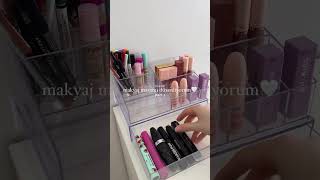 Makeup Organization Idea 💞 أفكار لترتيب المكياج  #makeup #beauty