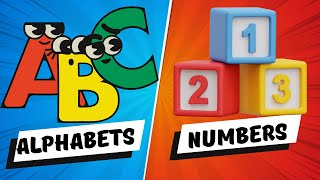 ABC and Counting Song for Children | Learn Alphabet and Numbers |  | Big B's Channel!