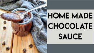 Chocolate Sauce Recipe With Cocoa Powder | Chocolate Syrup Recipe | By The Ashutosh Jadhav