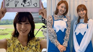 堤礼実アナと小澤陽子アナの美人コンビが可愛いすぎ！