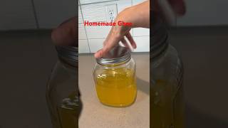 Making Ghee From Butter😊 #homemadeghee  #shorts