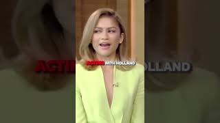 Zendaya Calls Acting With Tom Holland “Second Nature #celebrities