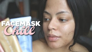 WATCH ME APPLY FACE MASKS 🧖🏽‍♀️ SUPER EXTRA