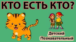 Кто есть кто? Развивающий мультик для малышей про животных.