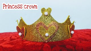 How to make princess crown👑. DIY beautiful princess crown. My Magic art & crafts.