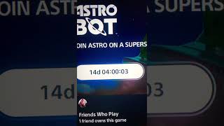 14d 3hrs until Astro Bot #astrobot #astrorobot #robot #astrosplayroom