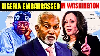 AFRICA NIGERIA FOREIGN MINISTER EMBARRASED IN UNITED STATES LAGOS AFCFTA Yusuf Tuggar BOLA TINUBU