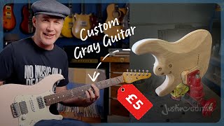 A Unique Gray Guitar Can Be Yours for £5!