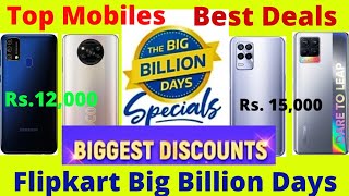 | Top 5 Smartphones Under Rs.12,000 & 15,000 | Best Smartphones to buy on Flipkart Big Billion Days|