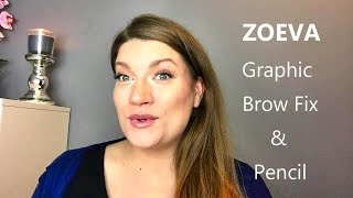 Zoeva Graphic Brow Fix & Pencil - Cruelty Free and Vegan