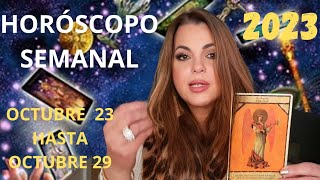 🔮 Entra Ahora: HORÓSCOPO SEMANAL DESDE EL 23 AL 29 DE OCTUBRE 2023. ECLIPSE DE LUNA + Astros | Tarot