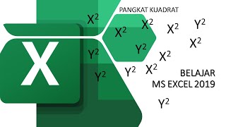 Cara Membuat Tulisan Pangkat Kuadrat di Ms Excel 2019