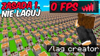 ŁAMIĘ RAGULAMIN aby DOSTAĆ BANA w Minecraft