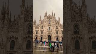 Milan rain day🌧️🇮🇹#beautifuldestinations#italytourism#live#veiw#travel#europe#youtubeshorts#italy