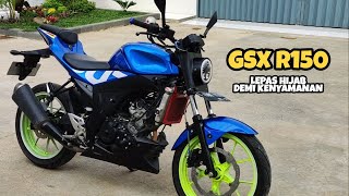 Modifikasi Suzuki GSX-R150 Jadi Naked Sport, Bosen Nunduk ⁉️