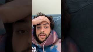 Noah Centineo Insta Live - Voting