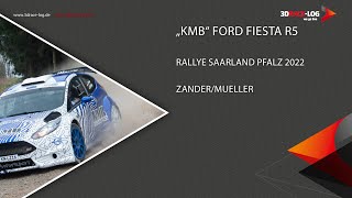 ADAC Saarland Pfalz Rallye 2022, WP10 VRK Rödelstein 1, "KMB" Fiesta R5, Zander/Müller