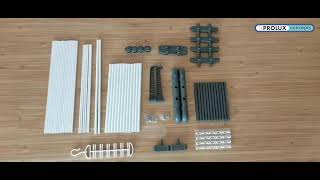 PL-CA027 4 Tier Clothes Drying Rack Assembly Video