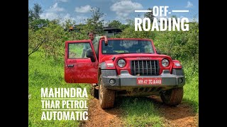 2020 Mahindra Thar | Petrol Automatic | Off-Road Video | As capable as manual !!! | Throttle Blips |