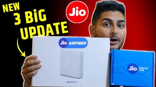 3 Latest Update Of Jio Air Fiber | New Offer | New Tv Channel's