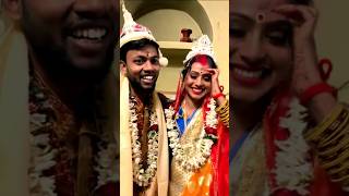 Monajdey & Jotyshree ki sadi #Shorts #youtubeshorts #Manajdey& jotyshree #monajdeysadi #trending