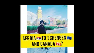 Serbia🇷🇸 To Schengen 🇪🇺and Canada🇨🇦?  Party in Night Time ☺1 Monthe wait my Document 😱🇷🇸