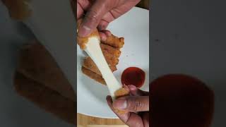 Mozzarella cheese sticks -#eggless -#shorts -recipe in description