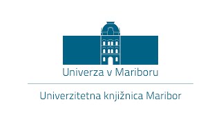 Univerzitetna knjižnica Maribor v času epidemije (Slovenski dnevi knjige)