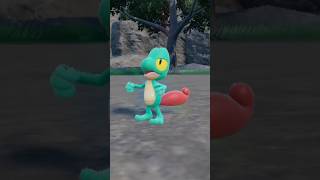 Evolving SHINY Treecko into SHINY Grovyle on Pokemon Scarlet Violet #shiny #shinypokemon