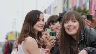 ana de armas arriving in spain today. #celebrity #hollywood #anadearmas #viralshorts #trending