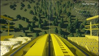 Planet Coaster: Steel Power Roller Coaster