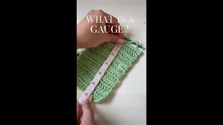 HOW TO: crochet gauge swatch to make custom clothes! #crochet #crochettutorial