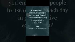 The question to ask #creativity #mindset