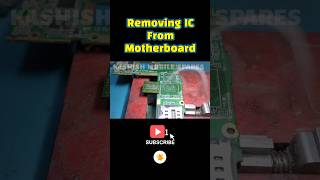 Removing IC From Motherboard||The Great Soldering Tips & Tricks #youtube #shorts_video #viral #trend