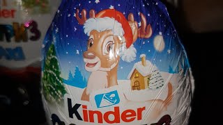 #MAXI Kinder Сюрприз  #Олени на ледяной ярмарке,ледяном парке развлечений🦌Новогодний,Рожденственский