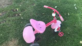 Radio Flyer Little Miss Flyer Fold-2-Go Tricycle - Pink