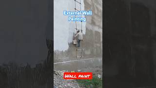 External Wall Painting | #shorts #shortviral #shortsyoutube #shortvideo